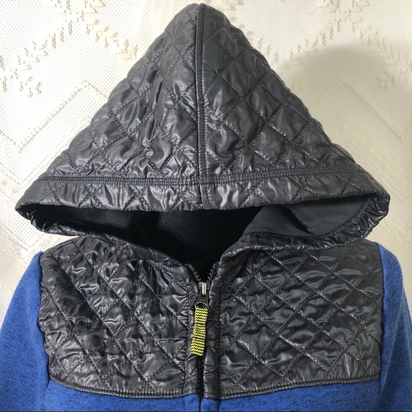 Boys M (8-10) Blue Cat & Jack Hooded Jacket - Picture 2 of 5